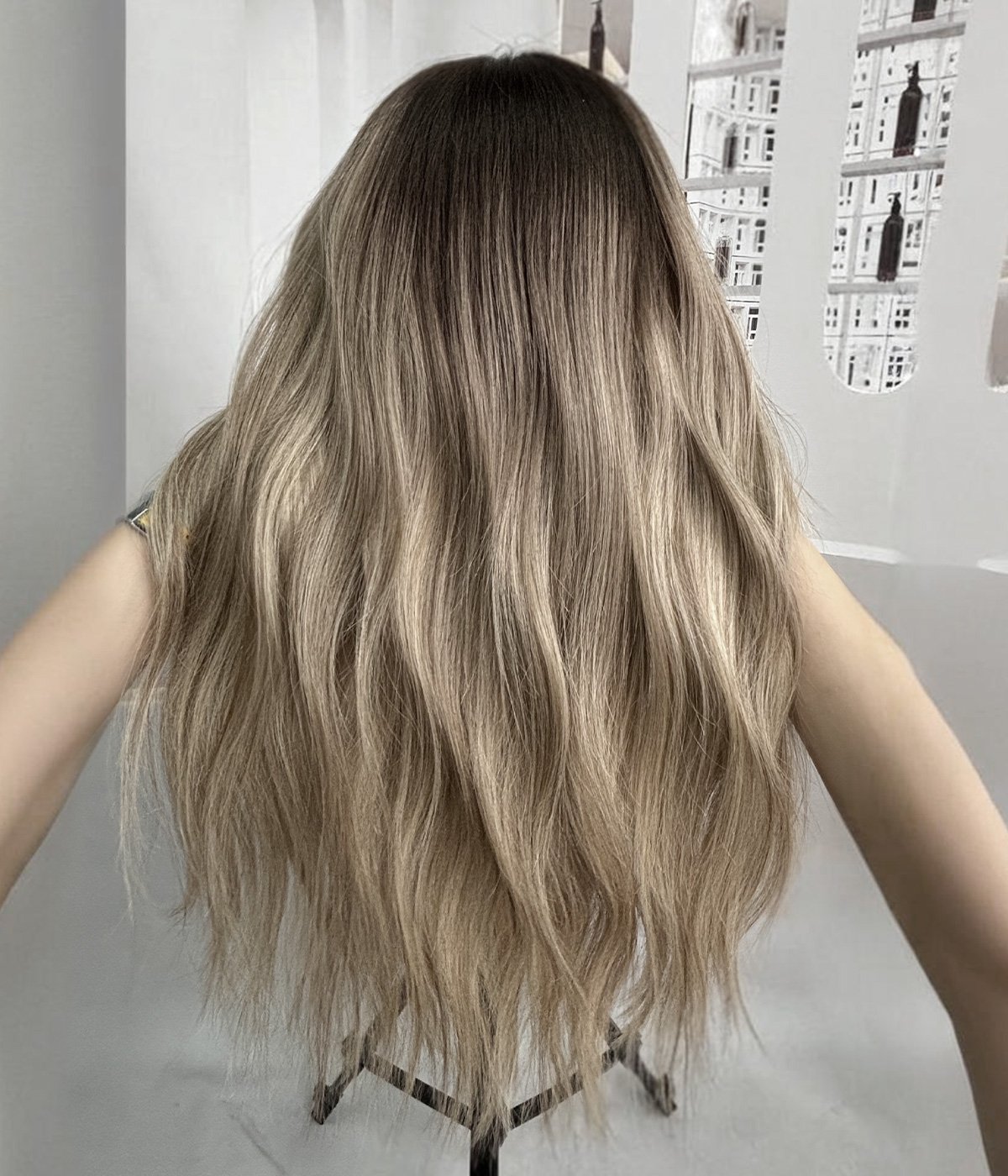 Candle Glow B | Blonde Balayage Remy Human Hair Lace Front Wig