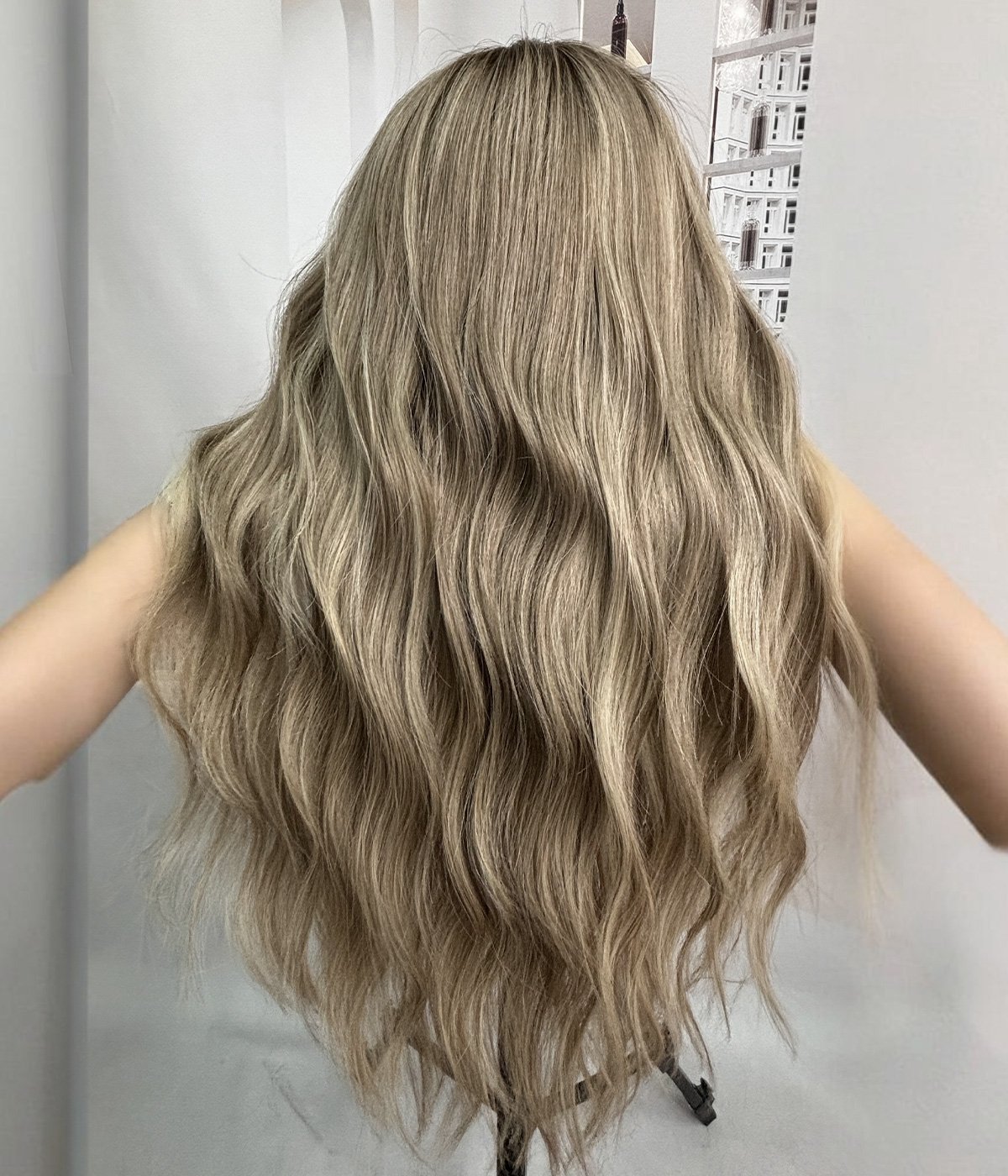 Candle Glow D | Blonde Balayage Remy Human Hair Lace Front Wig