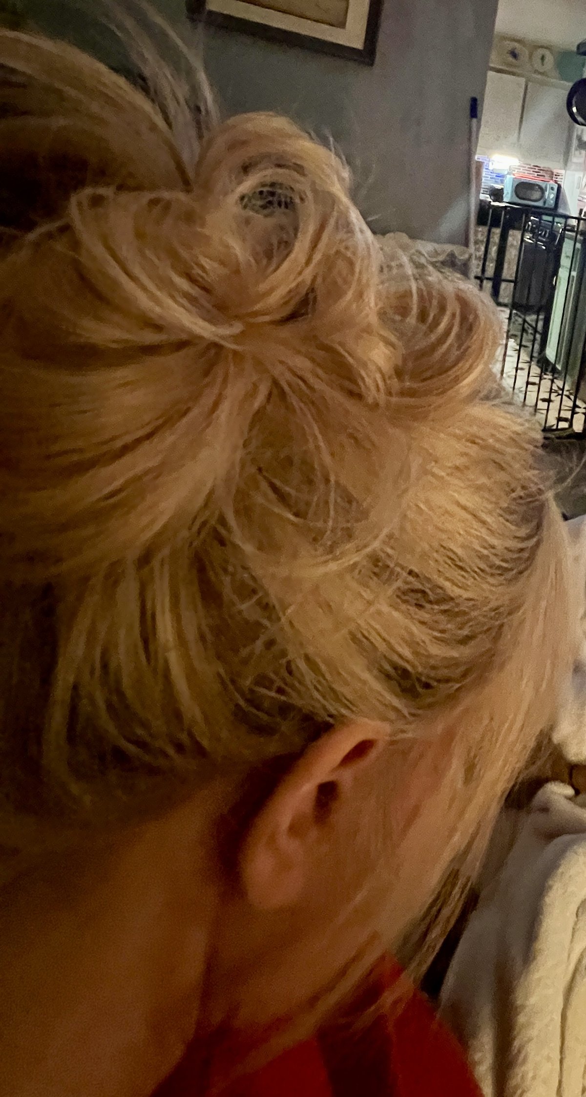 Georgia | Dimensional Vanilla Butter Blonde Remy Human Hair Mono Top Wig | Lace Front | Low Density