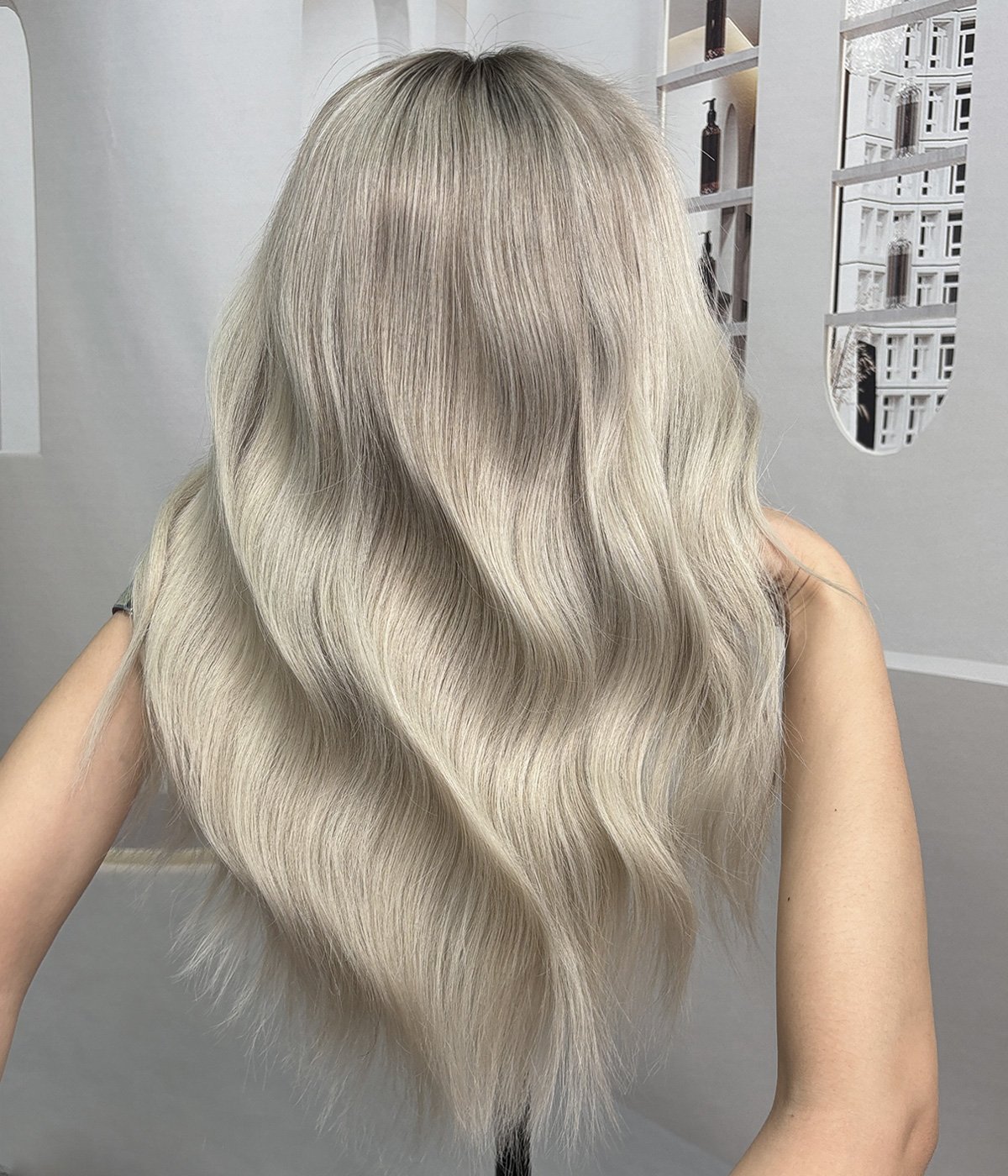 Candle Glow A | Blonde Balayage Remy Human Hair Lace Front Wig