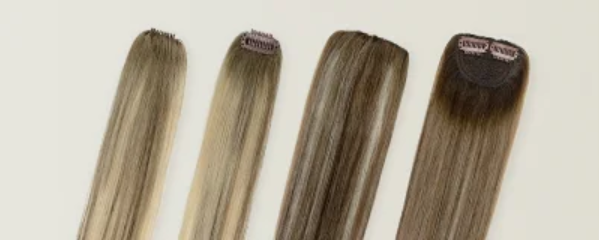 Clip-in hair piece hair patch