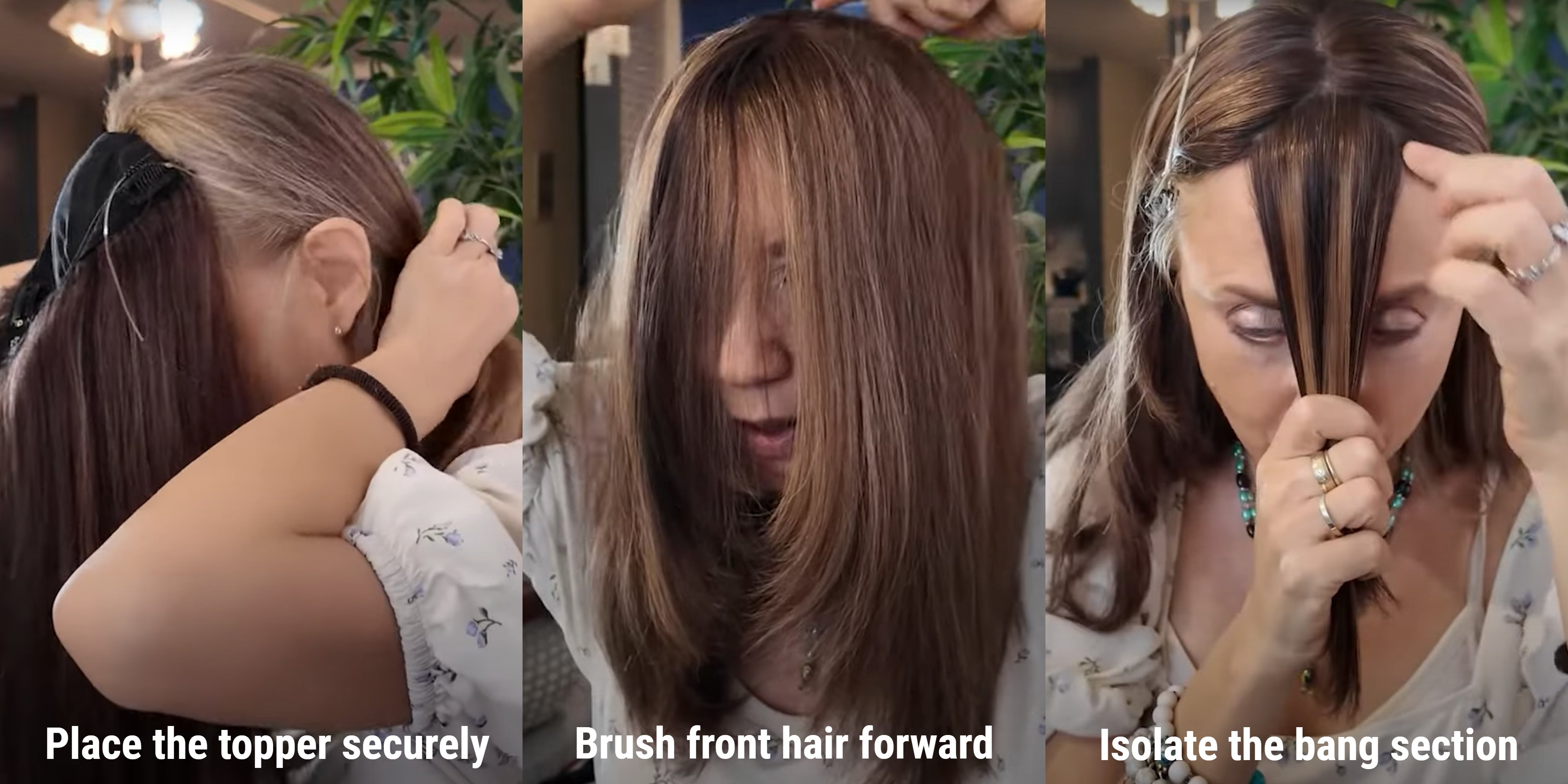 cut bangs into hair toppers