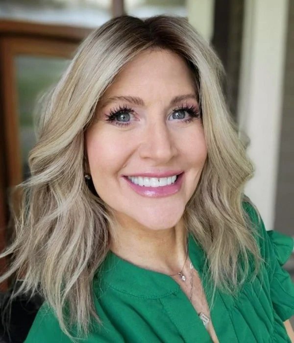 Marigold | Blonde Bayalage Remy Human Hair Lace Front Wig | Low/Med Denisty