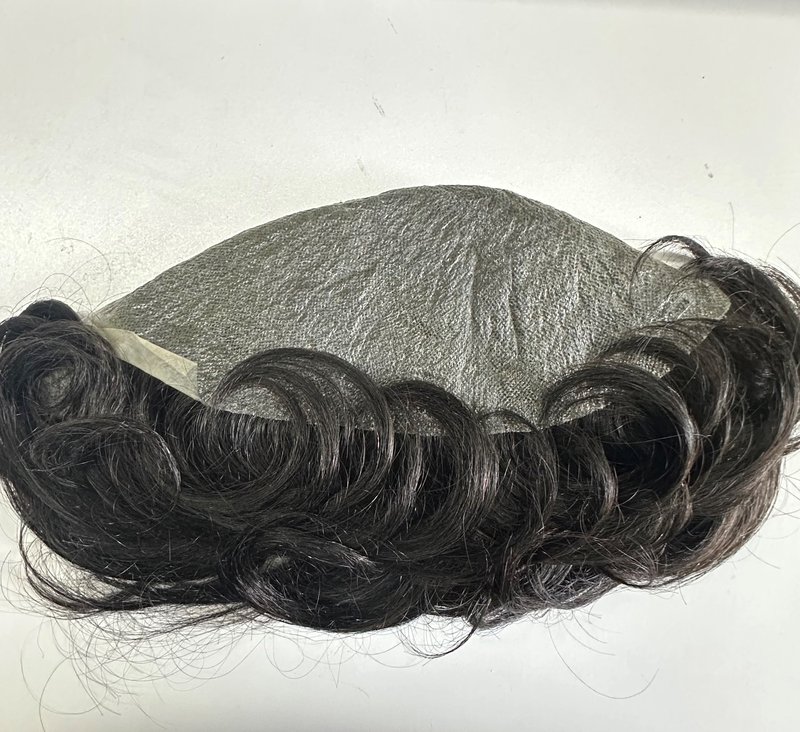 a Skin Hair System Turn Yellow