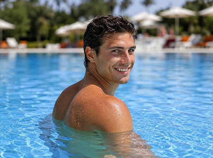 waterproof men’s hair systems for swimming