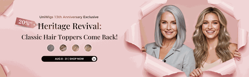 The Heritage Hair Toppers Are Back — Meet Sylvia Grey Topper and Other Classic Favorites