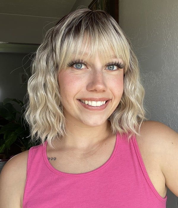vanilla latte wig
