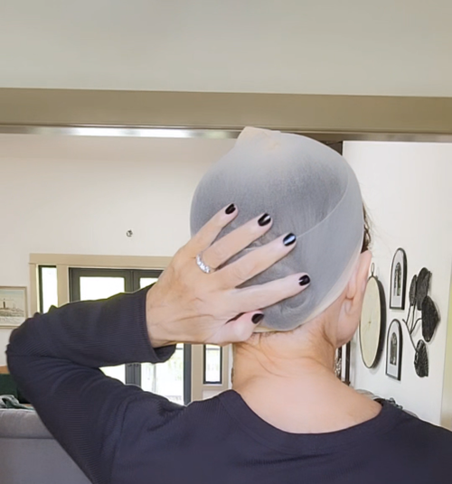wig cap back