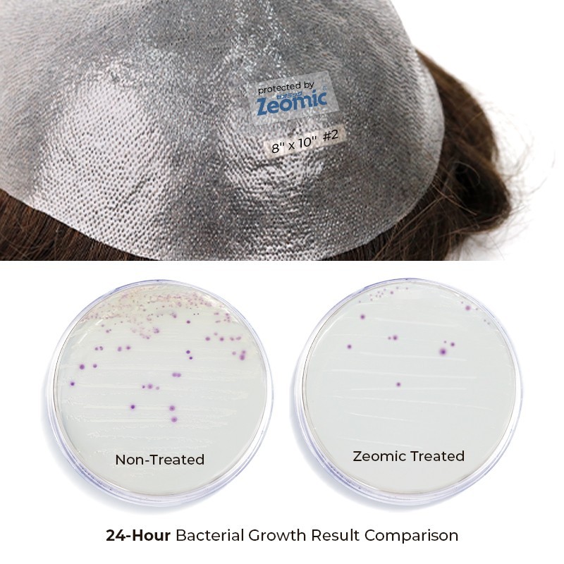Antimicrobial Hair Replacement System for Men