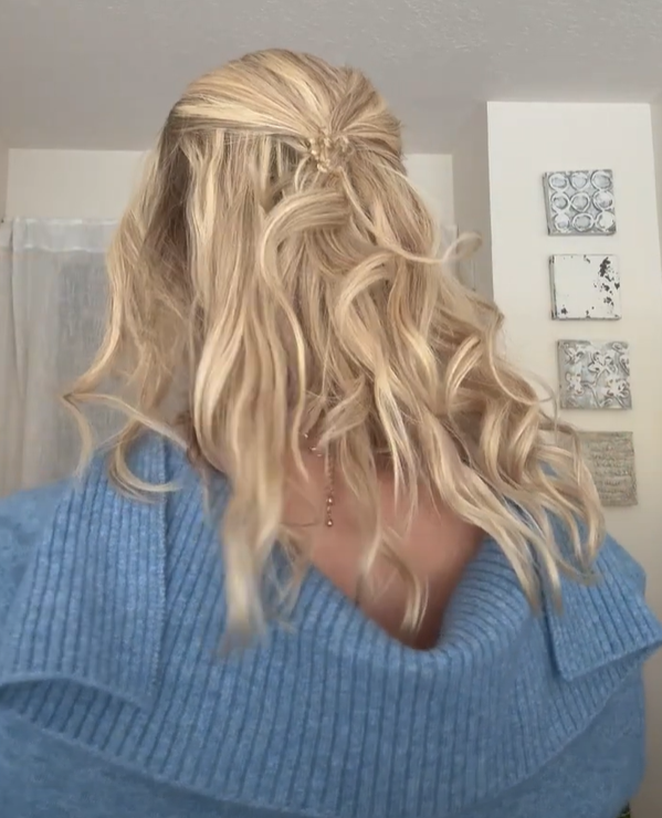 7” x 8” Upgrade Courtney Mono Top Human Hair Topper with braids