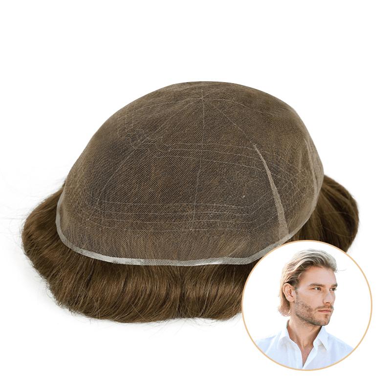 Adrian | Unprocessed European Hair System | Intact Cuticles | The Most Soft and Sleek among All Hair
