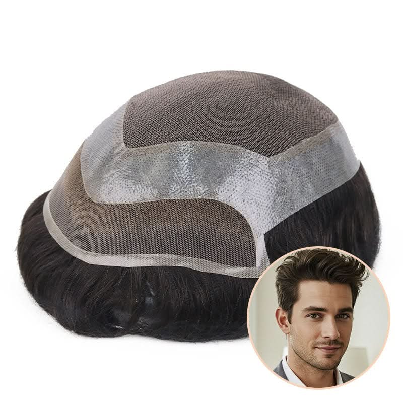 Light Simois | Hybrid Lace Natural Hairline | 80% Light Density