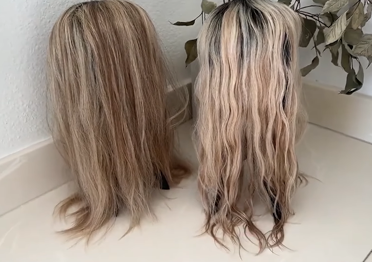 Burmese Hair vs. Chinese Hair After Air-Drying