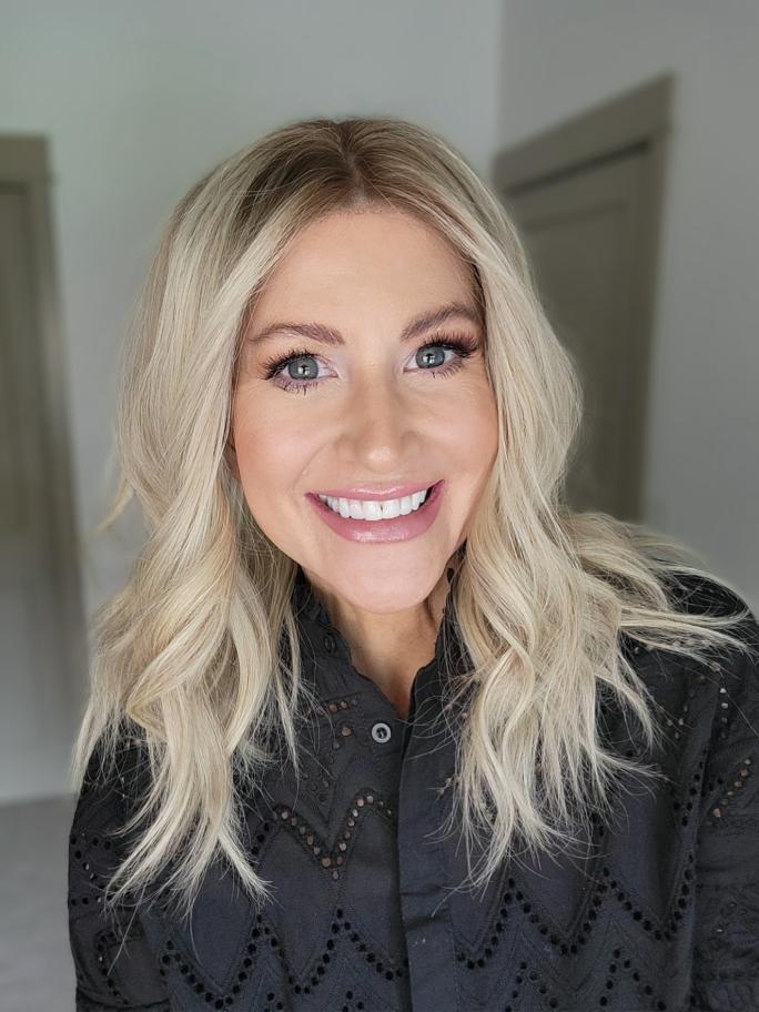 Camille | Pearl Beige Blonde Remy Human Hair Lace Front Wig S/M
